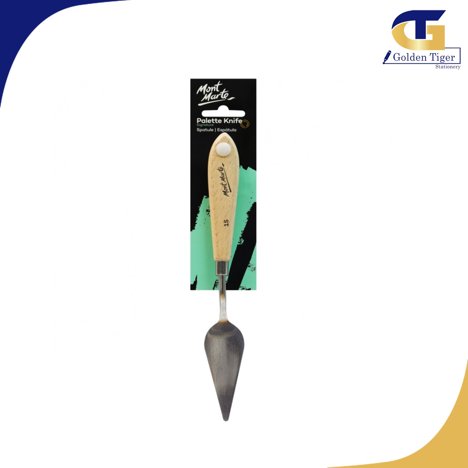 Palette Knife NO.15 (0063) Golden Tiger Stationery Store