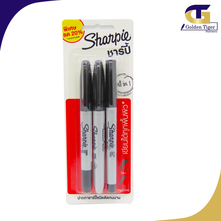 Sharpie  Black Marker(3in1)