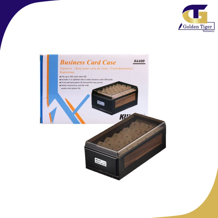 KW-trio Business Visiting Card Case 400cards (04400)