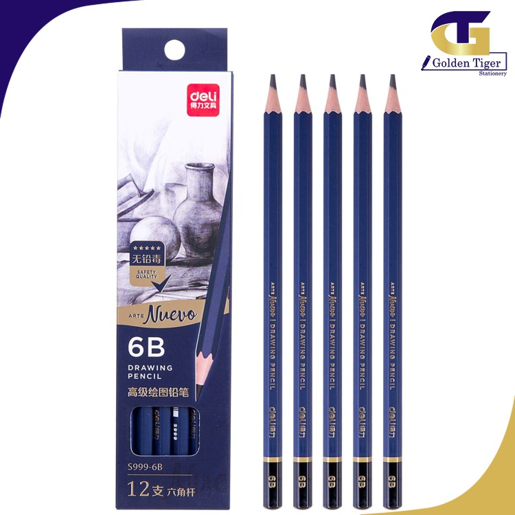 Deli Drawing Pencil (6B)