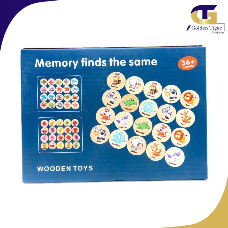 Teaching Aids Wood Toy Memory Finds The Same