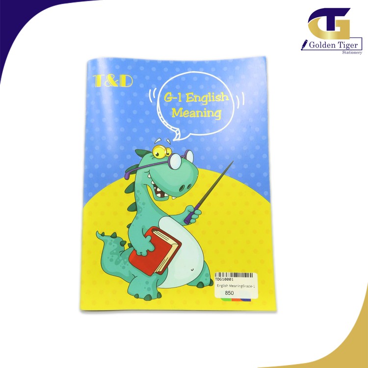TD English Meaning Book For Grade 1