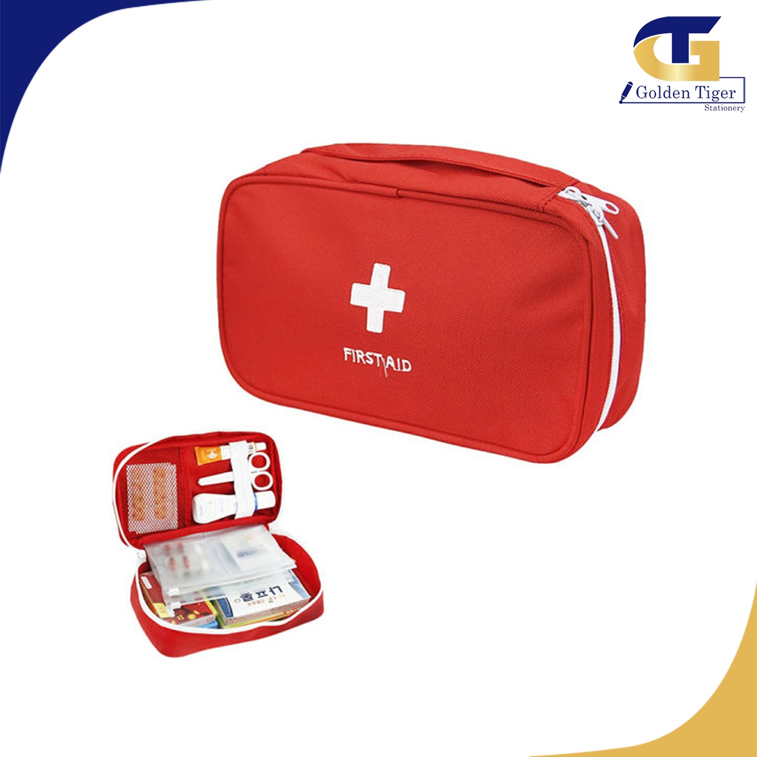 emergency kit medical bag medical supplies first aid kit Golden Tiger Stationery Store