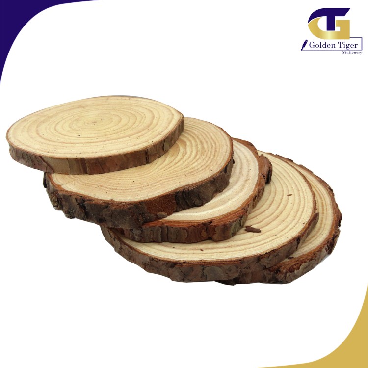 Natural Wood Slices (Size 12 to 14cm)