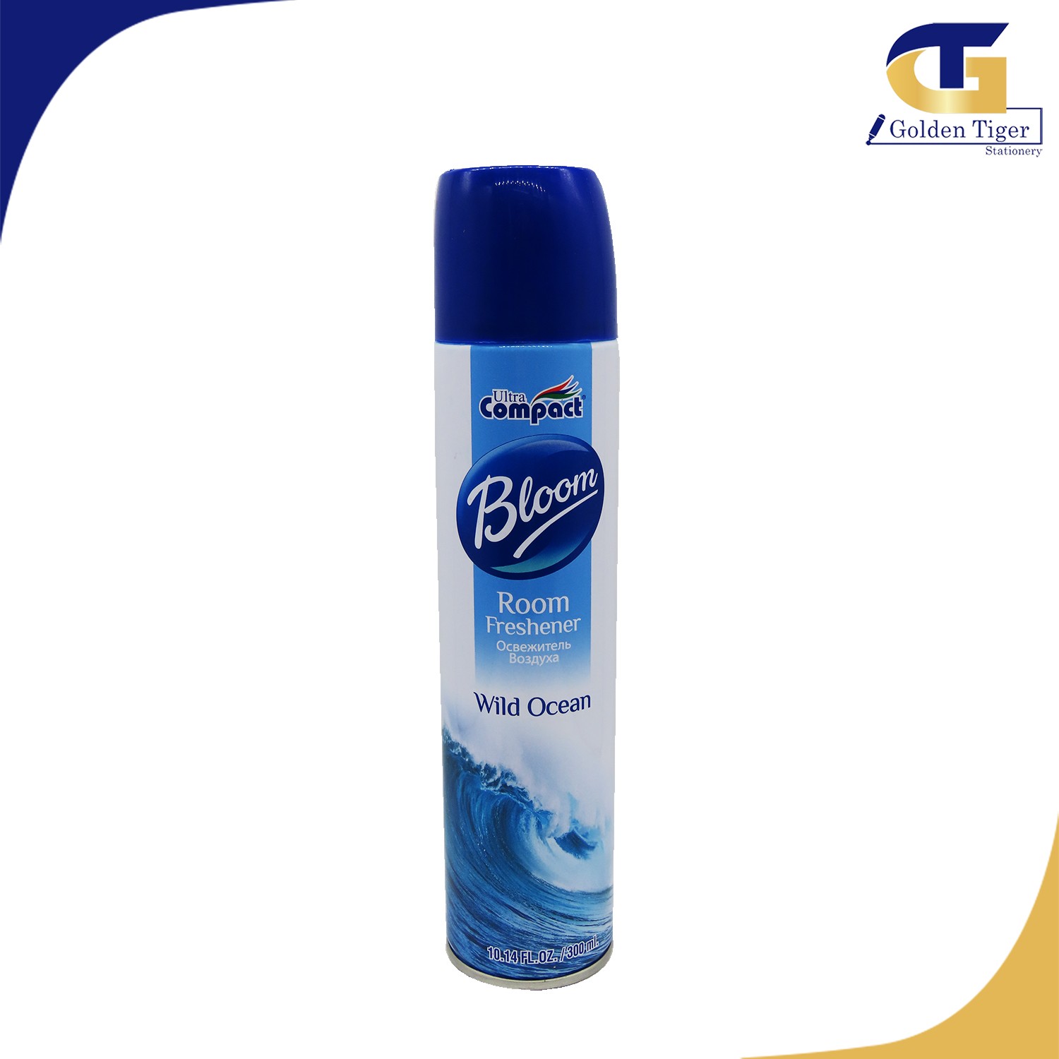 Ultra Compast Air Freshener 300ml (Wild Ocean ) Golden Tiger
