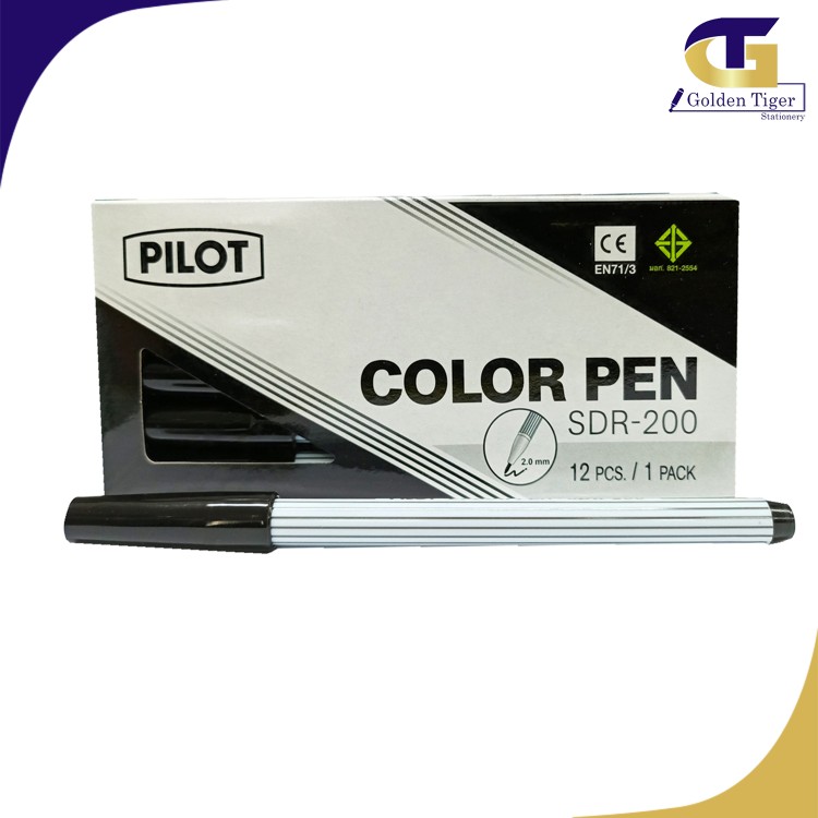 Pilot Soft Pen အဆင်း Black 1 Doz