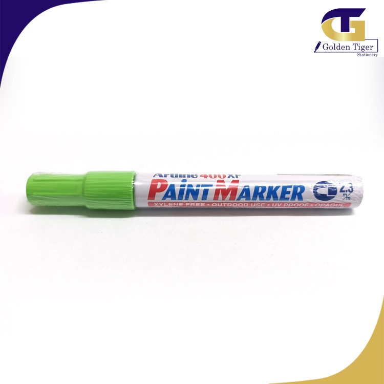 Artline Paint Marker Light Green ( 400XF / 2.3mm Tip)