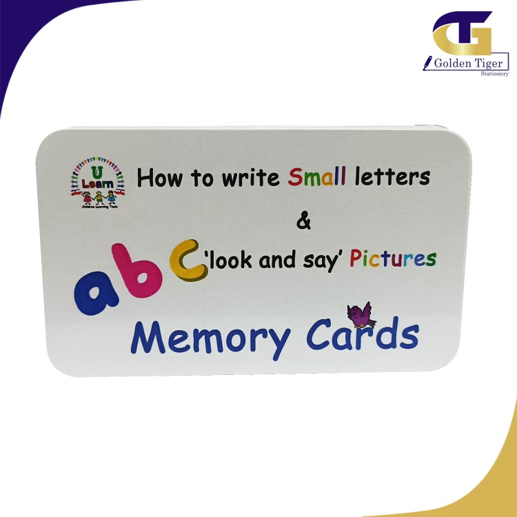 U Learn Memory Cards (ABC/ abc)