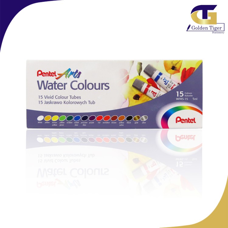 Pentel Water Color 15colors (size : 5ml )