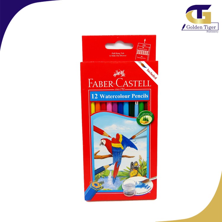 Faber Castell Watercolur Pencil 12 Colours