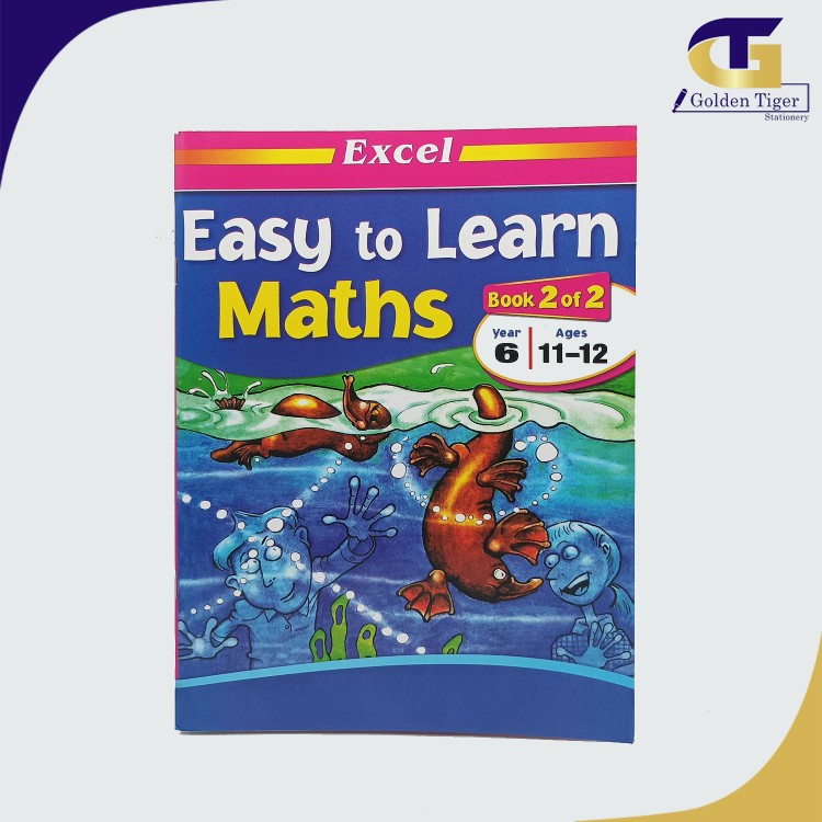 Excel Easy To Learn Maths Book 2 of 2 ZB-001