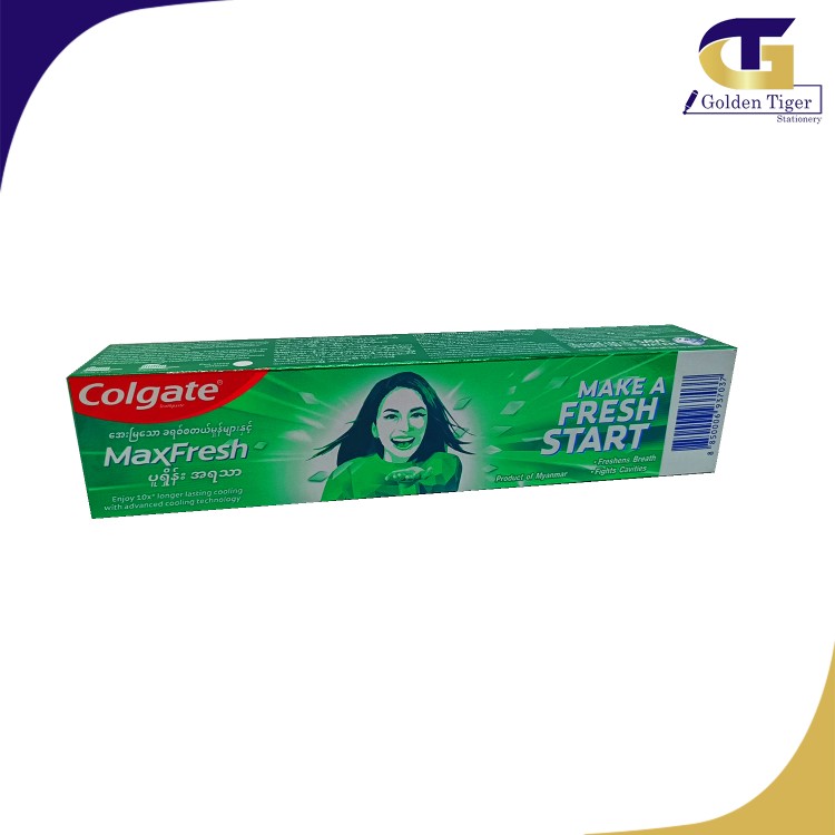 Colgate Toothpaste Maxfresh (ပူရှိန်း အရသာ) 160g