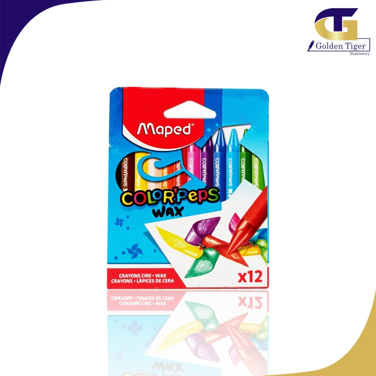 Maped Color'Peps Wax Crayons 12C