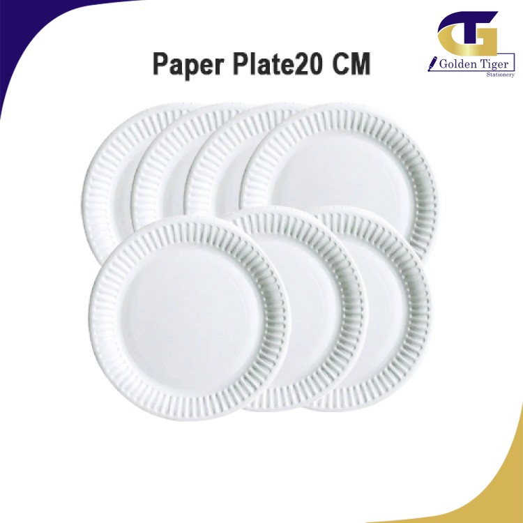 Paper Plate( p003)Medium 20cm